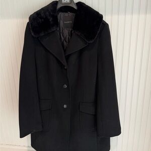 Talbots Women's Elegant Black Coat